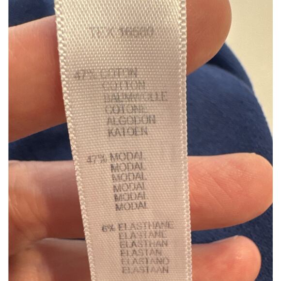 Princesse Tam Tam Romper Women’s Size XXS Blue Hooded 2” Inseam Bow Pockets - Picture 9 of 9